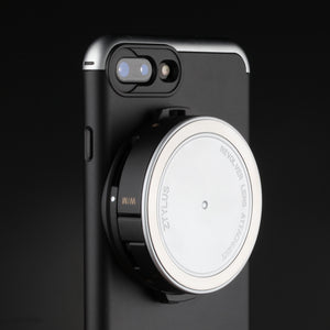Revolver Lens Camera Kit for iPhone 7 Plus / iPhone 8 Plus - Silver Edition