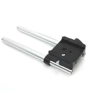 QB-15 Base Mount Only with 8" 15mm extension rods for QV-1 QV-1 M