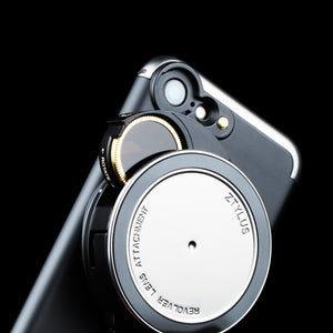 Revolver Lens Camera Kit for iPhone 7 / 8 - Gunmetal Edition