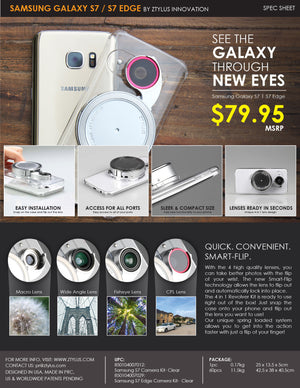 Revolver Lens Camera Kit for Samsung Galaxy S7/S7 Edge